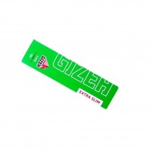 Χαρτάκια στενά GIZEH Extra Slim Fine κανονικό πάχος 66 φύλλα.